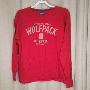 NC State Womens Long Sleeve size Large